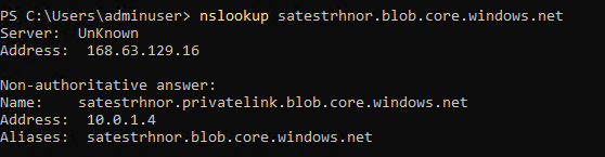 nslookup